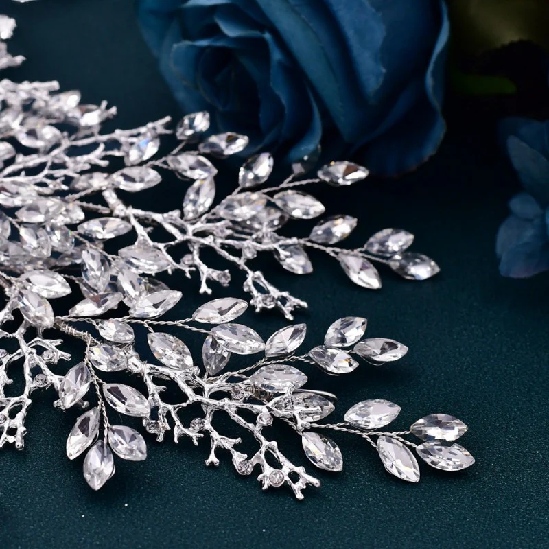 Headpieces Classic Rhinestone Wedding Bridal Tiara  H3 - Image 5